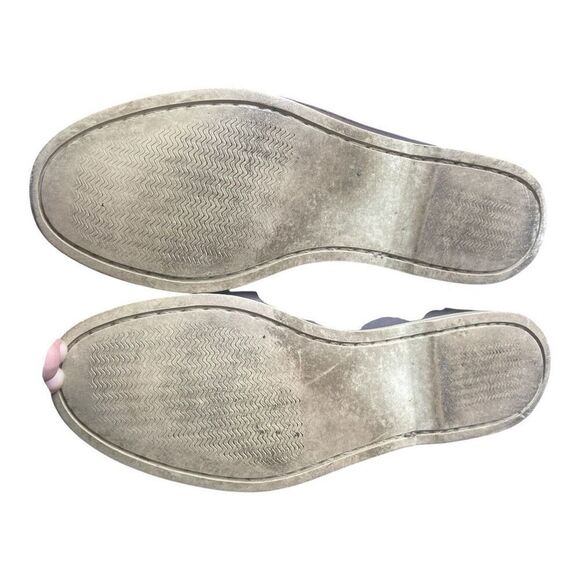 Men's Stetson Vintage Brown Leather Boat Shoes Size 10 - Picture 5 of 6